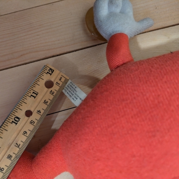 Vintage Nickelodeon ren and stimpy Red and Blue Plush Stuffed Animal Toy - Picture 5 of 8